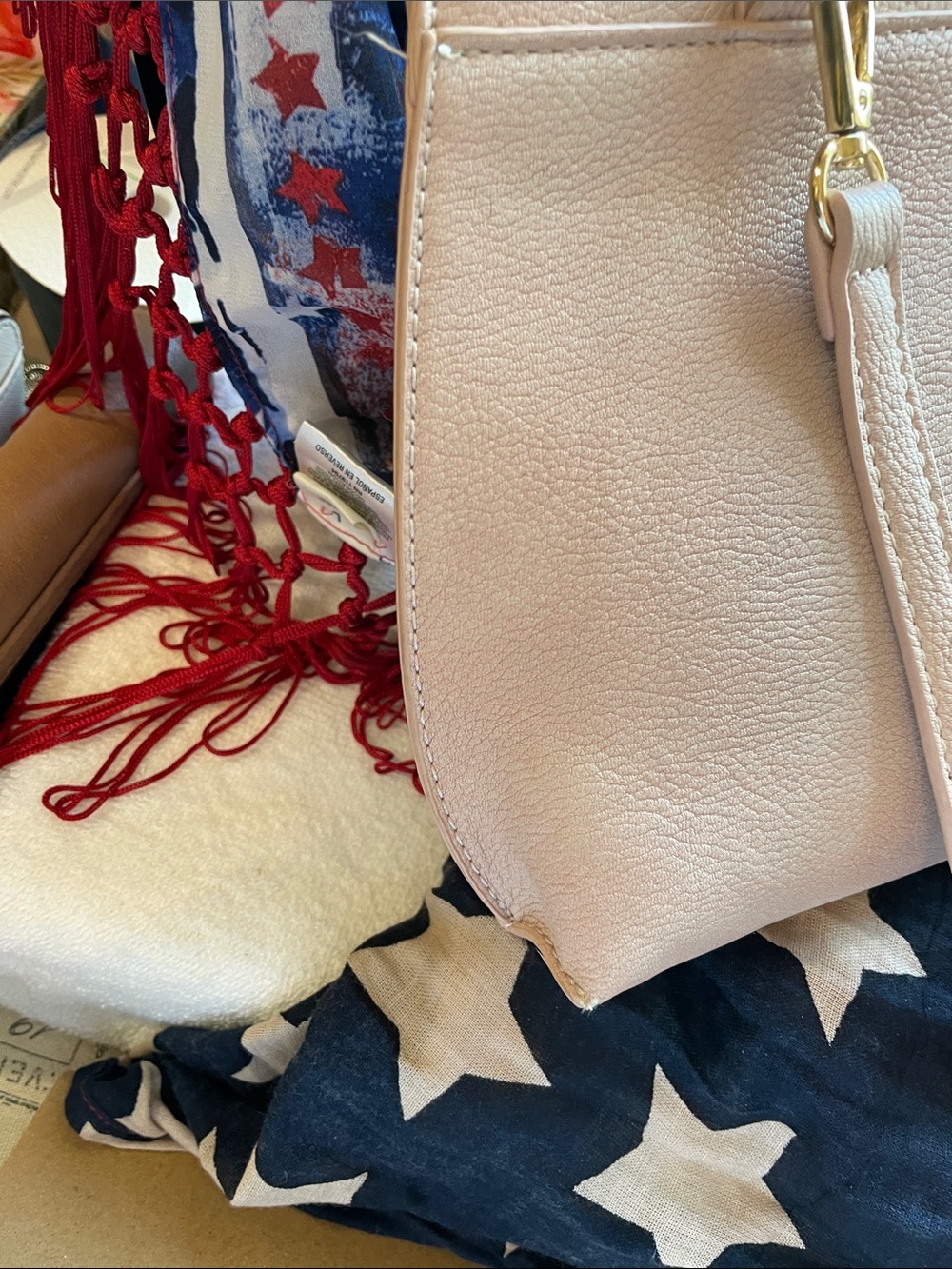 Anthropology Blush Crossbody Crossbody - Stylish Everyday Purse - Picture 10 of 13